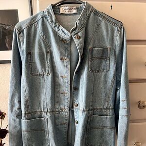 Benard Sport Light Blue Denim Jacket for Women